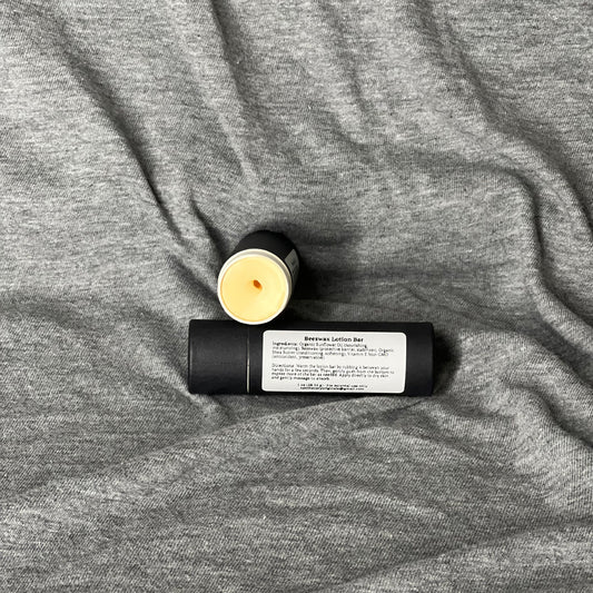 Beeswax Lotion Bar for Face & Body (Unscented)