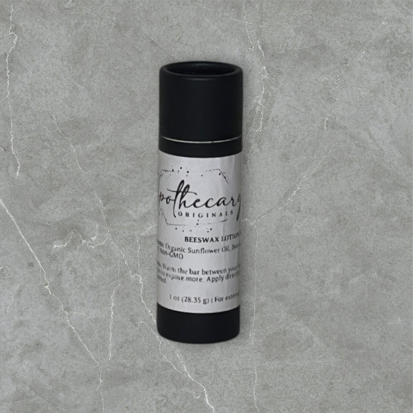 Beeswax Lotion Bar for Face & Body (Unscented)